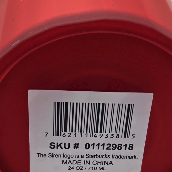 Starbucks Hearts Ombre Dome Kaleidoscope Tumbler Cold Cup 2022 Valentine's Day - Picture 6 of 7